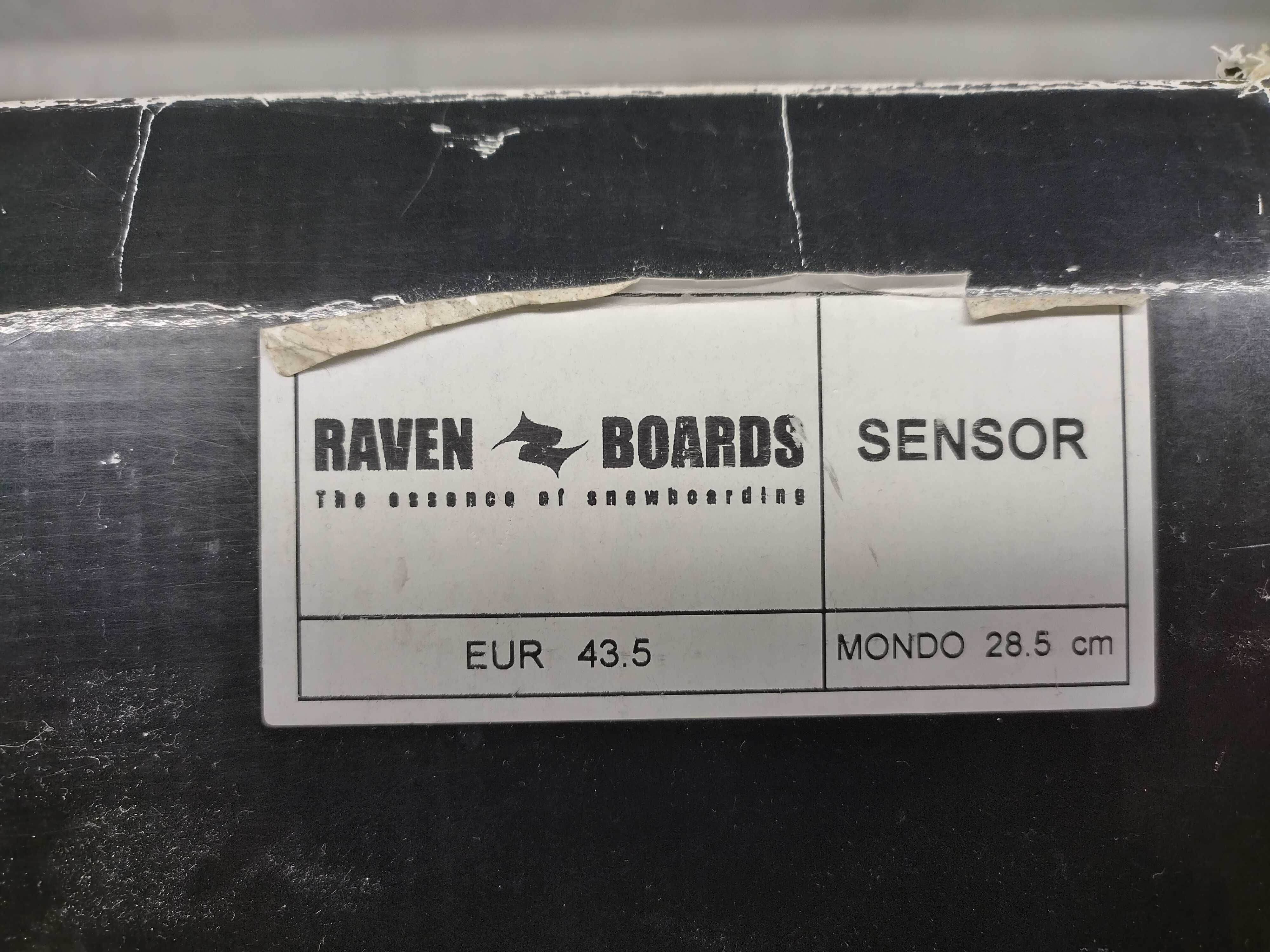 Buty snowboardowe Raven Sensor 43,5 285mm