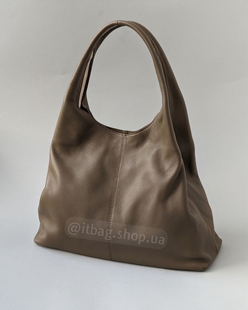 Модна шкіряна сумка Hobo, мешок кожаная хобо. Італія