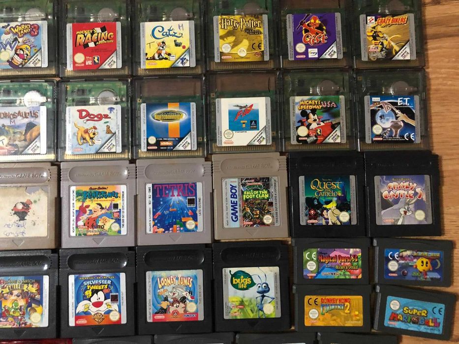 Jogos Gameboy Advance Game Boy Color SP GBA Nintendo