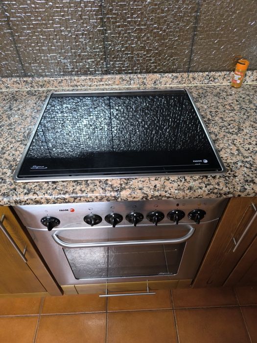 Forno + fogão a gás