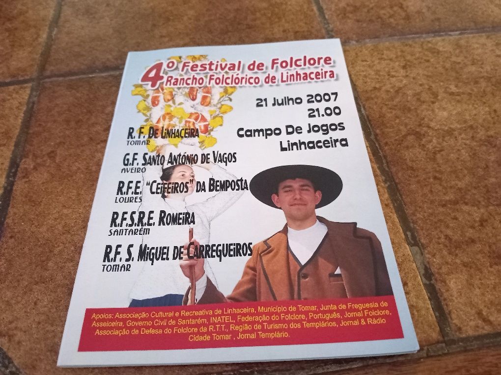 Tomar, jogos populares+catálogo pinturas maria l. M.castro+folclore