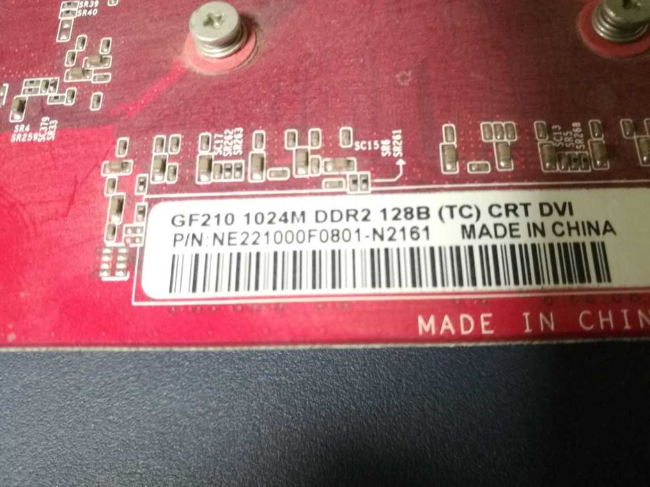 Б.у. видеокарта GForce 210 1 Gb.