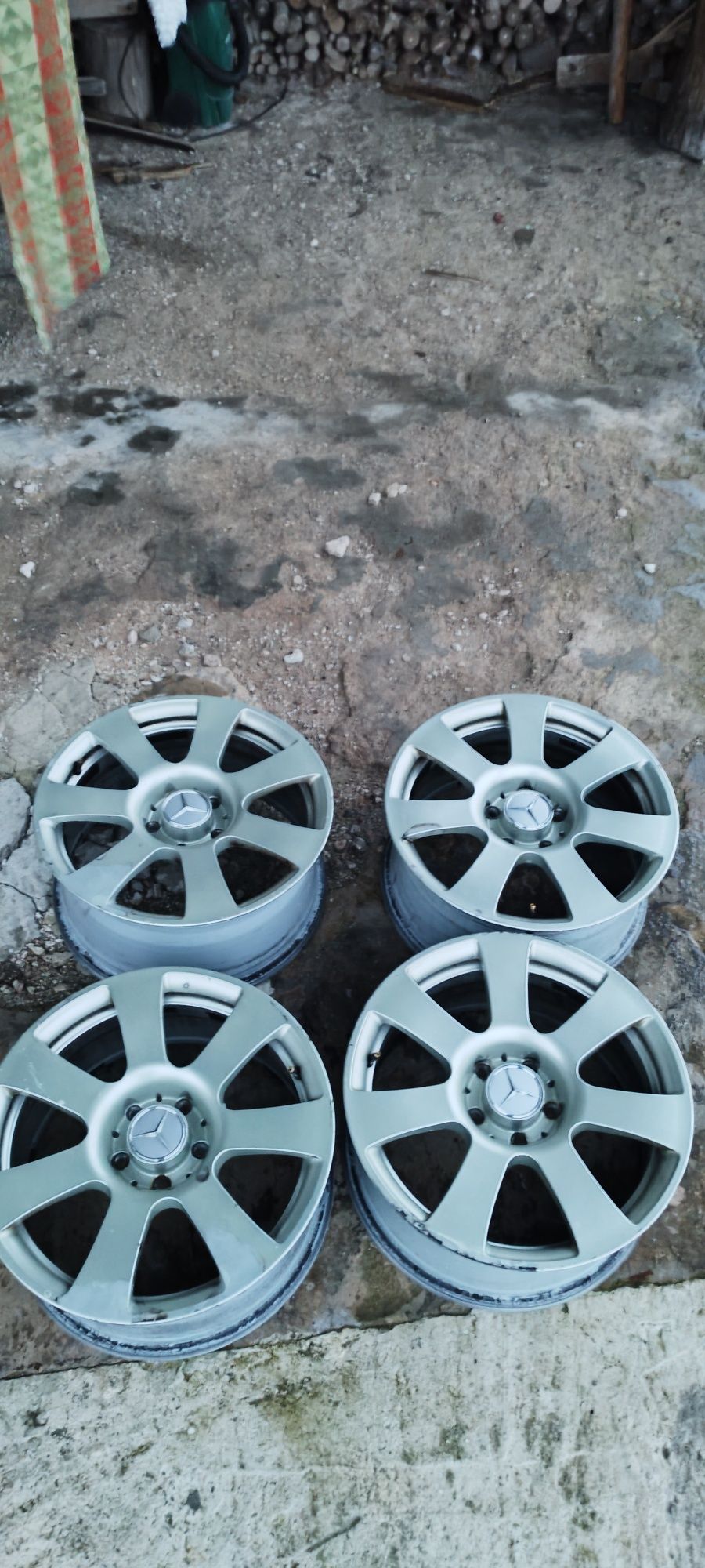 Oryginalne felgi Mercedes 5x112 w221 r17