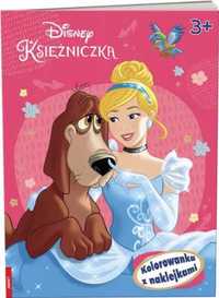 Disney Księżniczka. Kolorowanka z naklejkami - praca zbiorowa