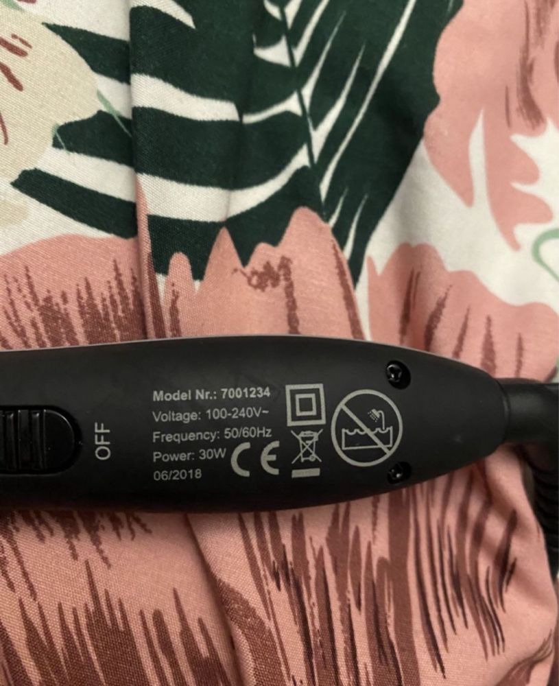 Szczotka prostująca Comair mini styler czarna 2w1