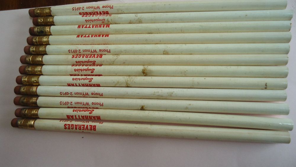 lápis para coleção