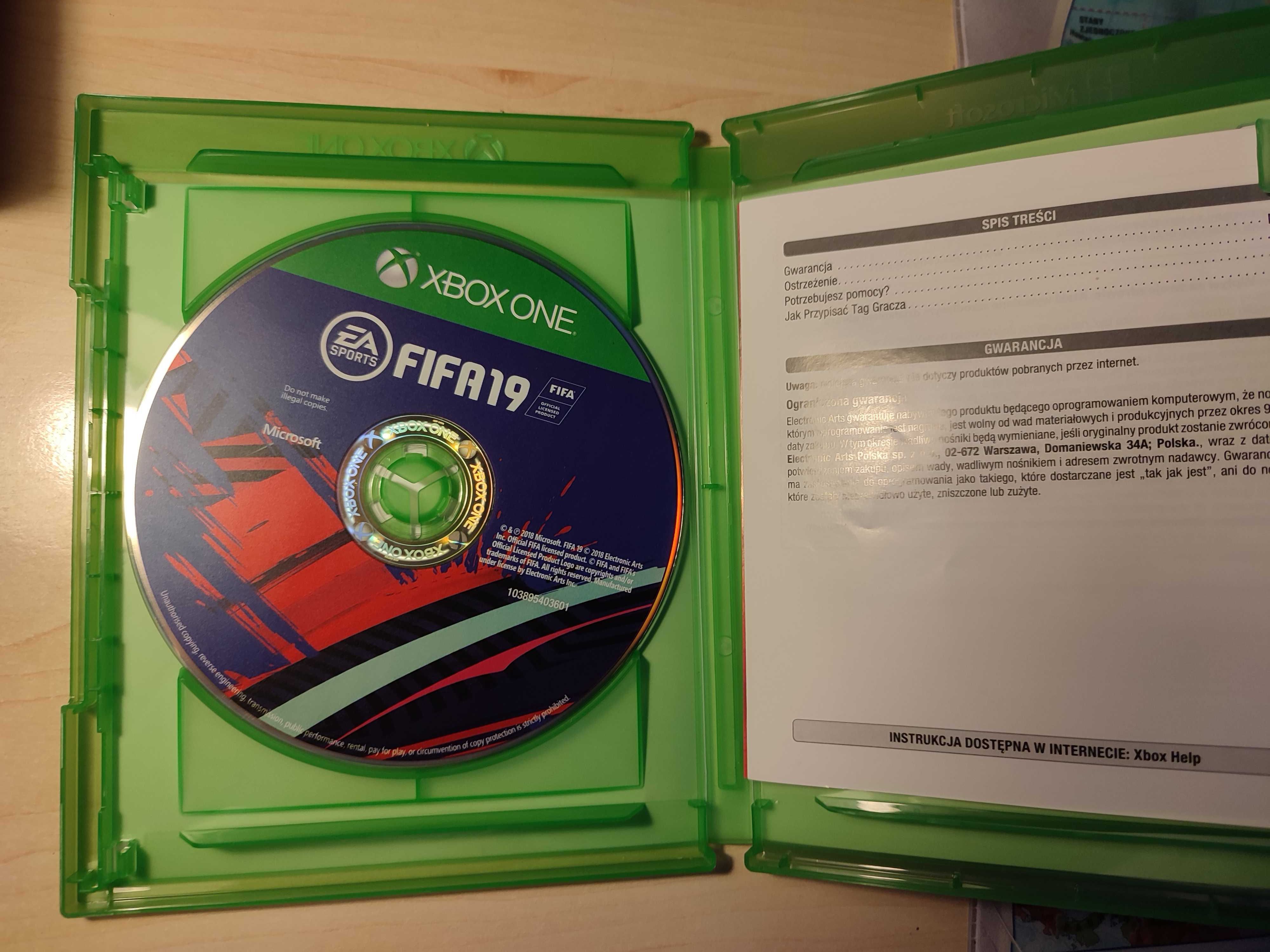 gra XBOX ONE Fifa19