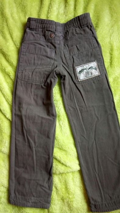 Ocieplane spodnie dla chłopca 128 cm