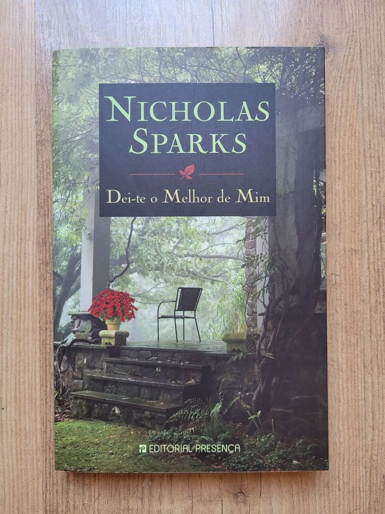 Livro "Dei-te o Melhor de Mim" de Nicholas Sparks