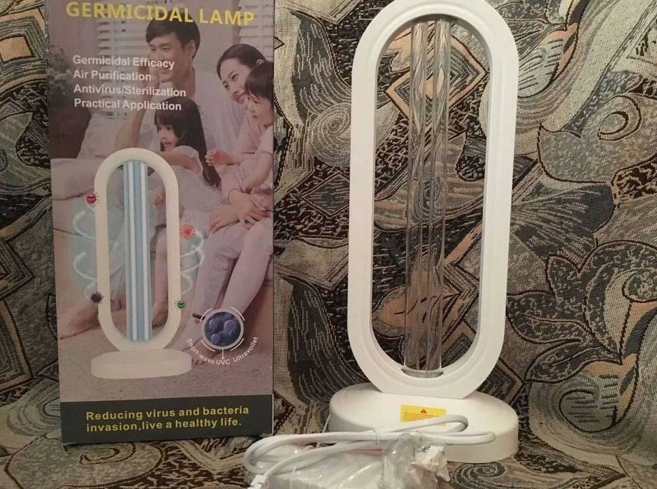 Кварцевая озоновая бактерицидная лампа 38 Вт с дистанционным пультом