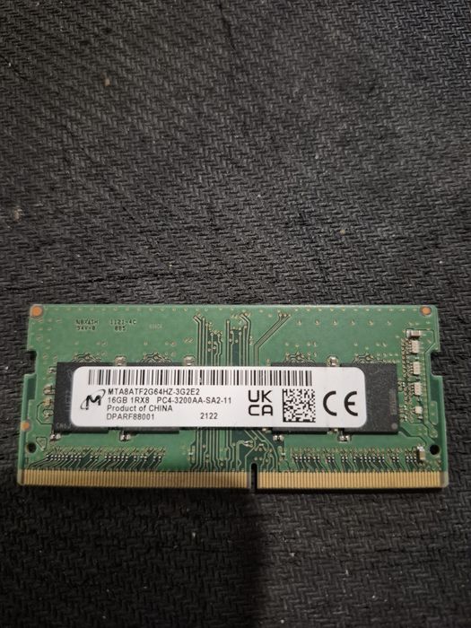 Ram DDR4 16GB 3200 MICRON