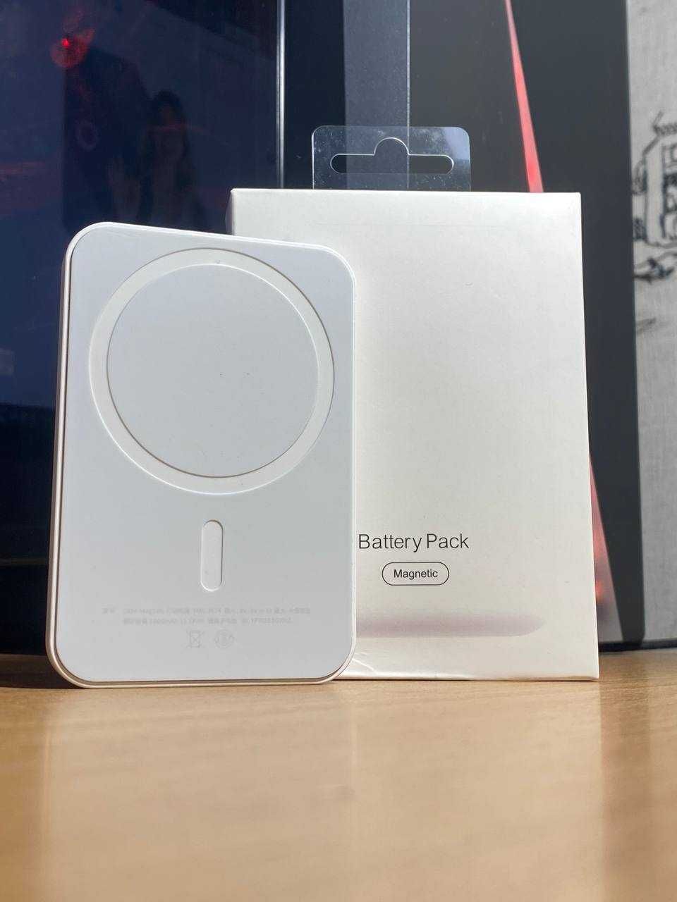 Power Bank MagSafe Battery Pack 5000mah ( логотип apple )