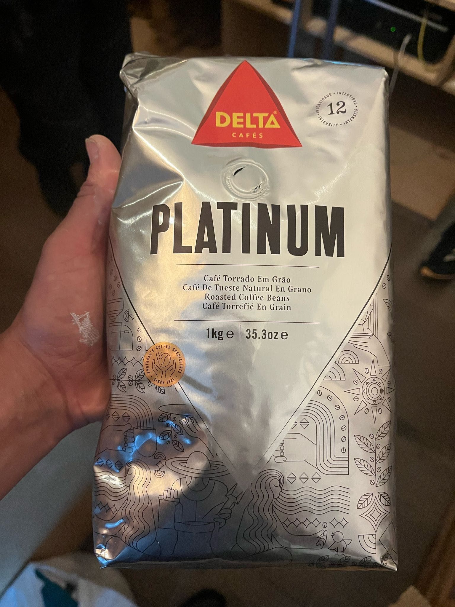 Café delta máquina p