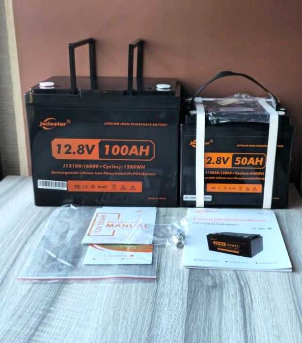 Новые аккумуляторы jsdsolar LiFePO4, класс A 100ah