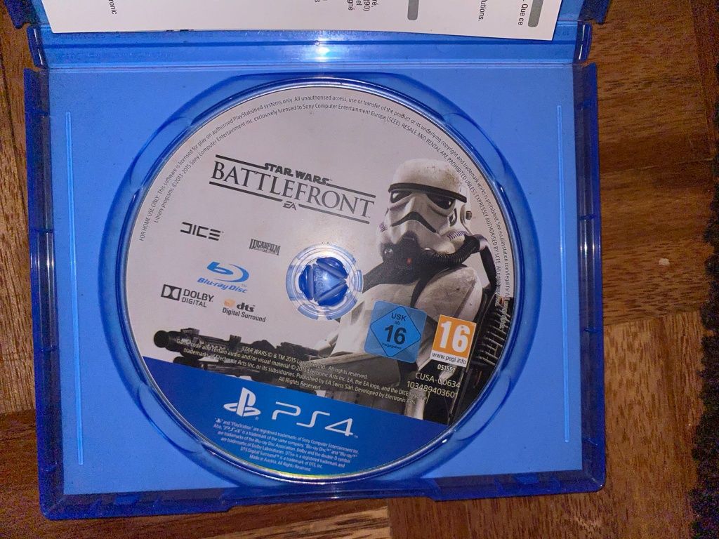 Jogo Battlefront para PS4