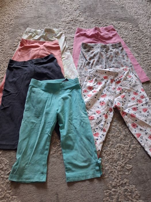 Legginsy 116 za kolanko, rybaczki