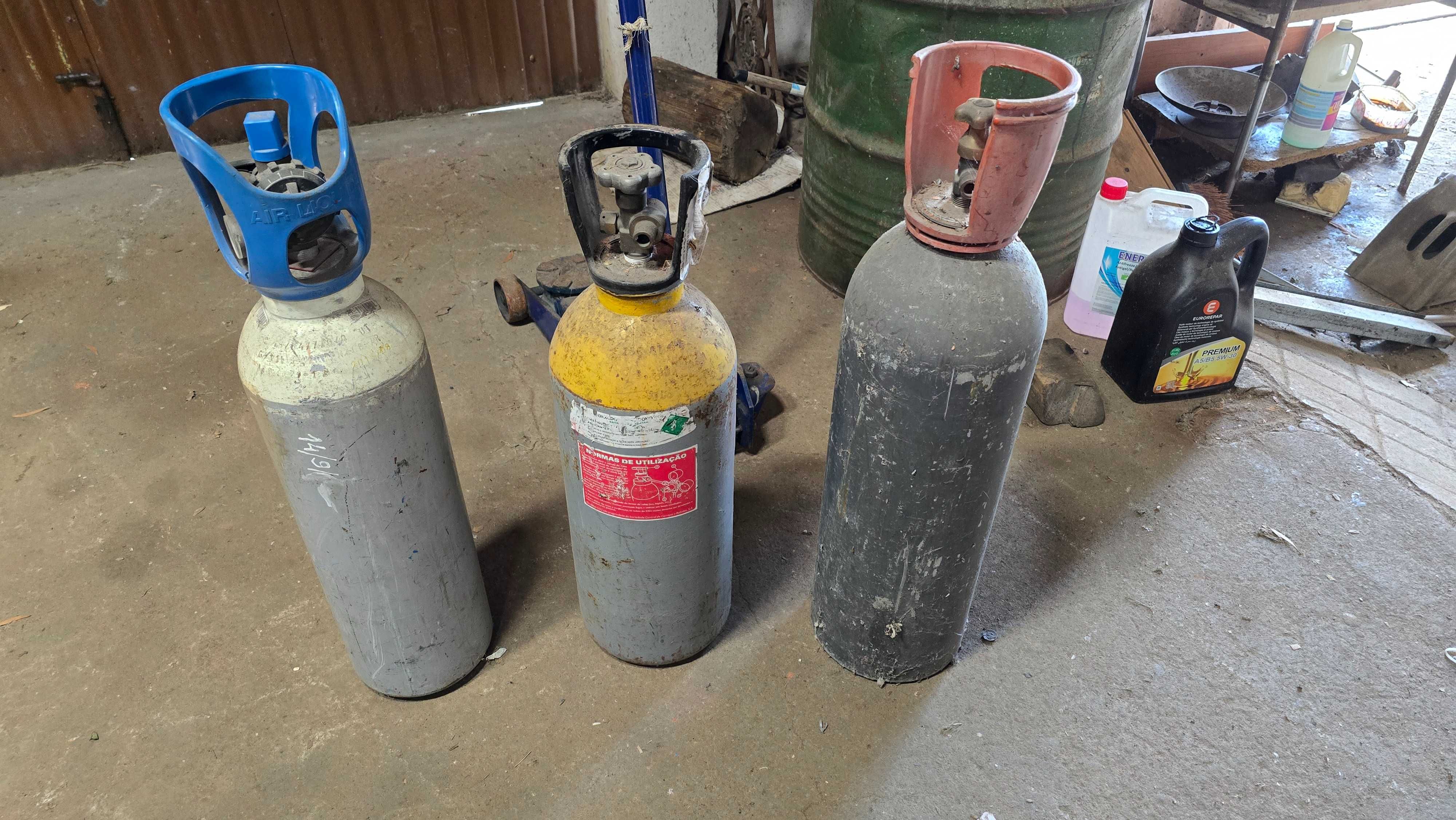Vendo botija co2/ar comprimido soldadura/cerveja