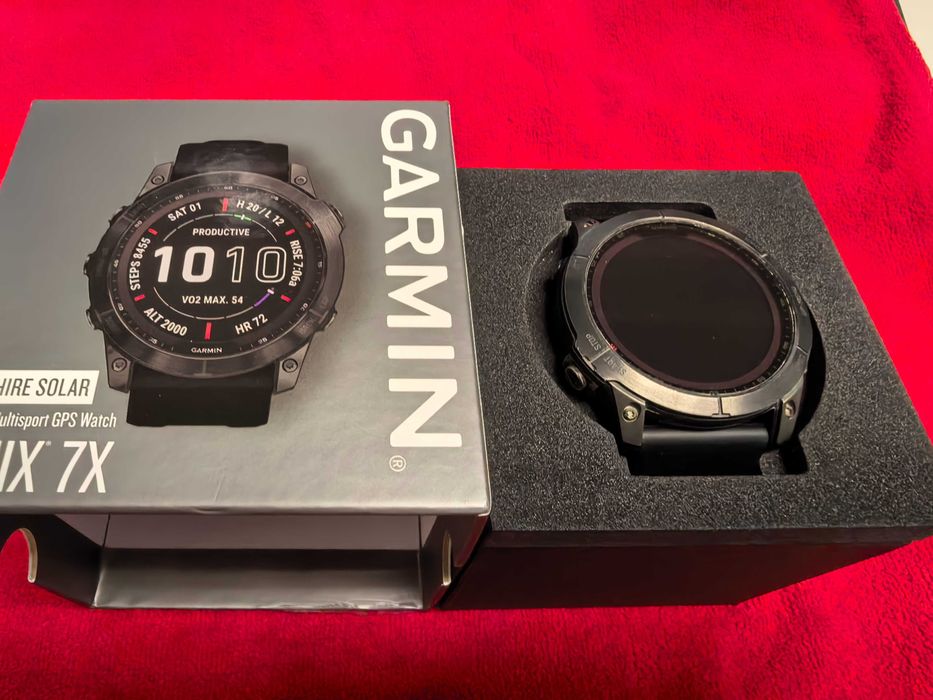 Garmin Fenix 7X Sapphire Solar Titanium 51 mm