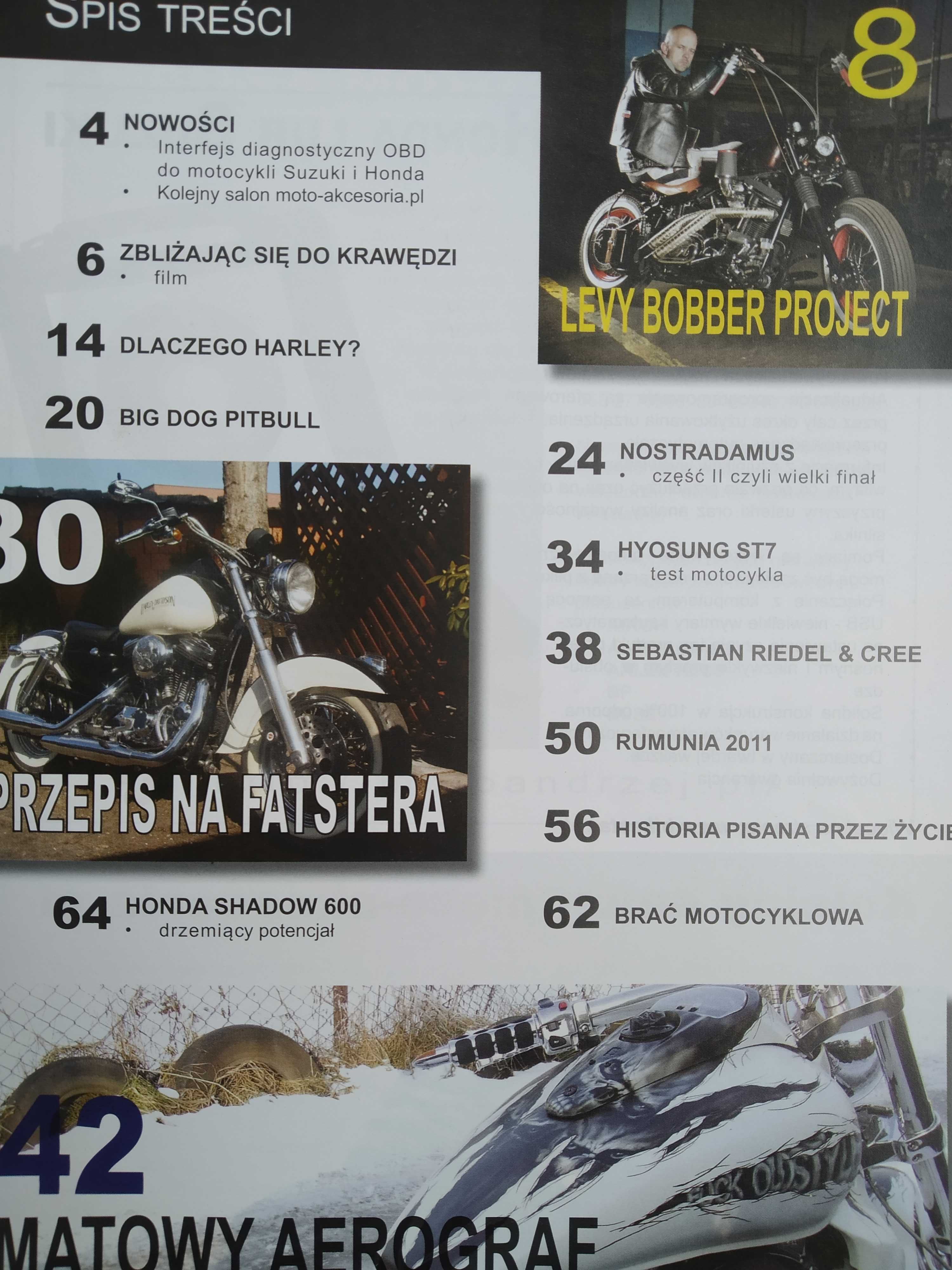 Chopper magazine 10 szt motormania 2szt