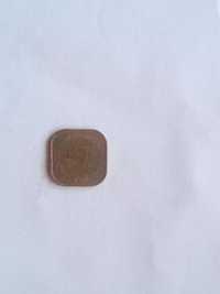 5 centow Cejlon brytyjski 1945 piekna