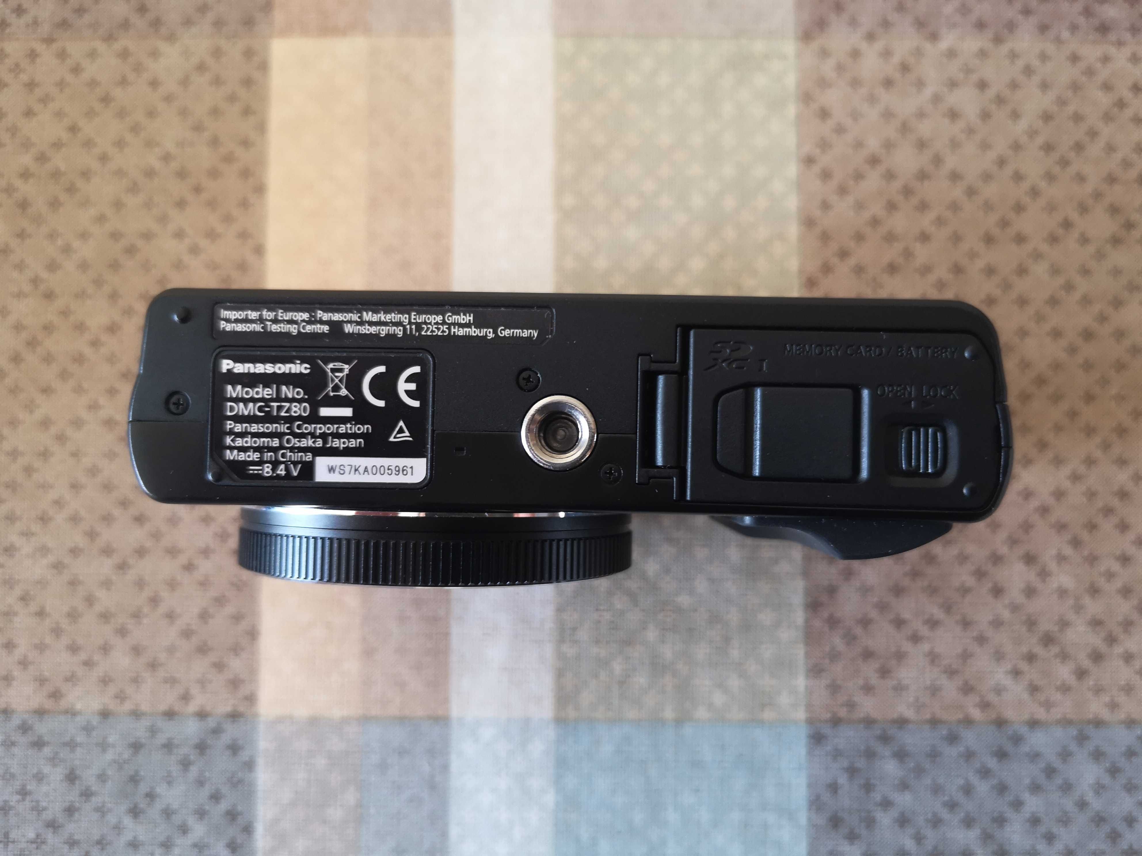 Máquina fotográfica compacta Panasonic Lumix dmc tz80 4k com ofertas!