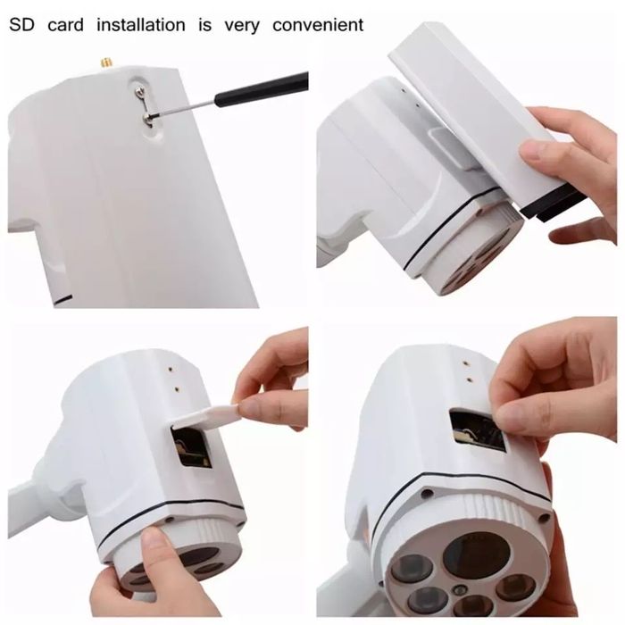 Наружная IP-камера 4G SIM 10x зум MIFI