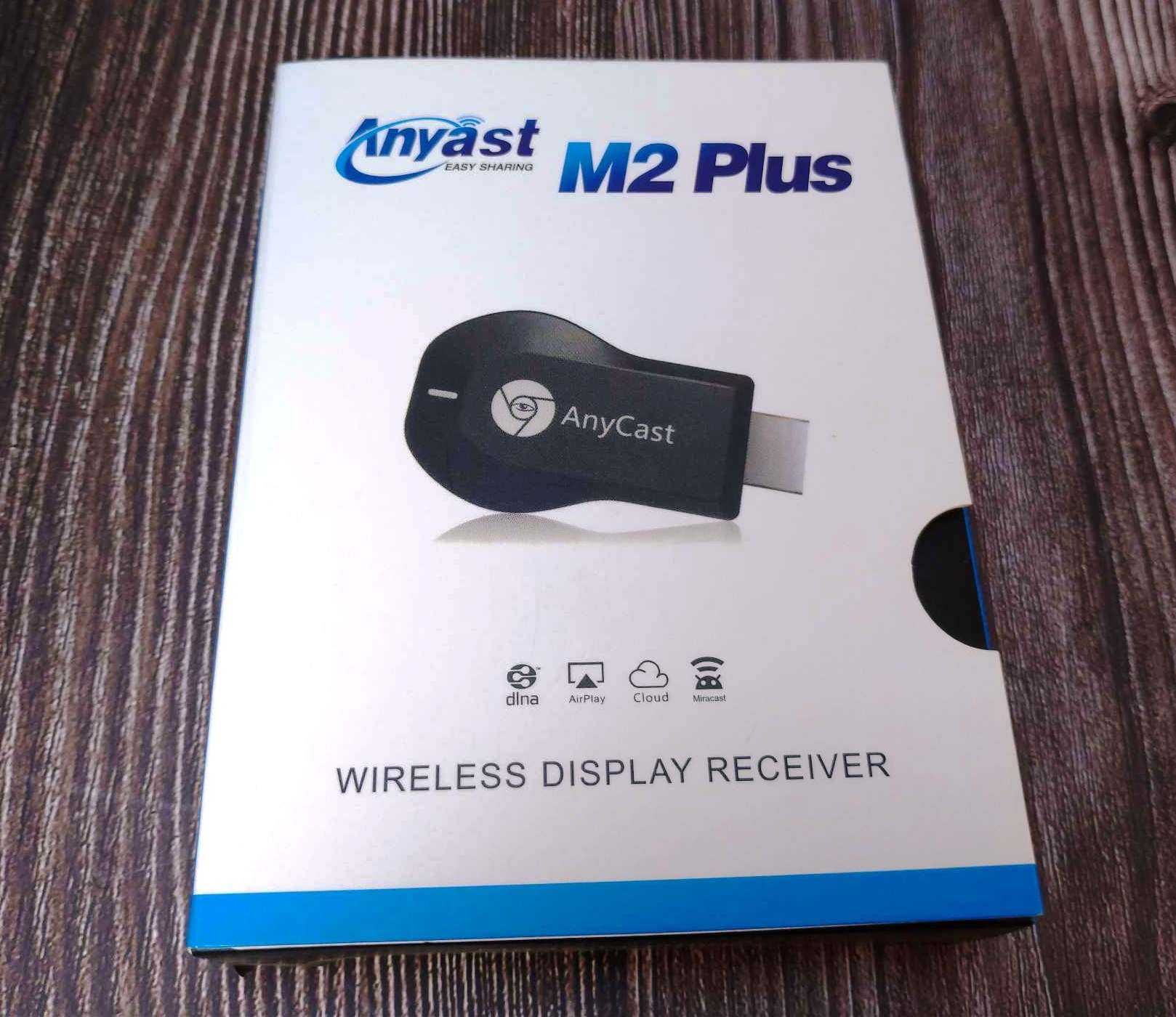 Медиаплеер трансмиттер Any Cast Miracast M2 Plus HDMI
