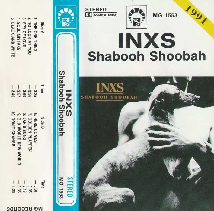 ! kaseta - INXS - Shabooh Shoobah (MG)