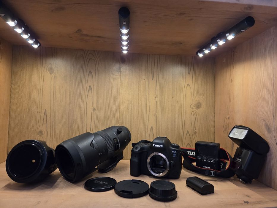 Canon EOS 6DMarkII MEGA Komple Sigma 70 200 Canon 24 105