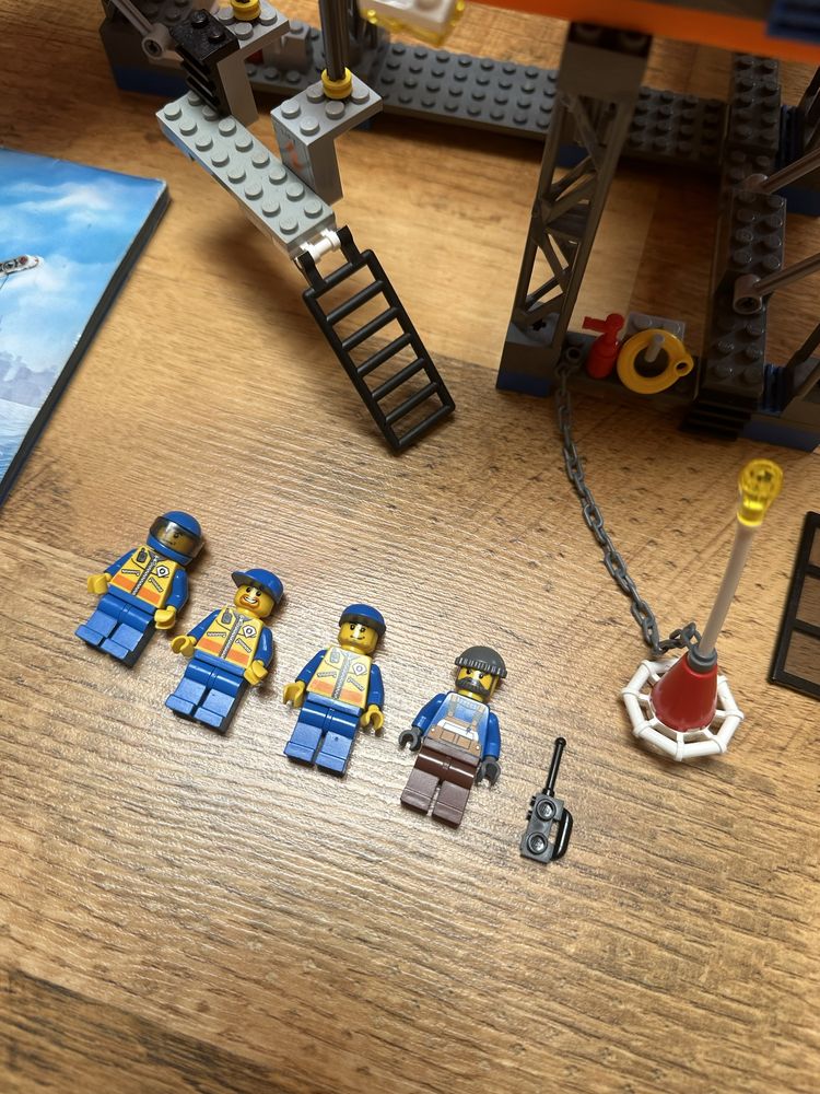 Lego City 4210 platforma straży przybrzeżnej coast guard platform