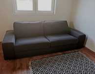 Szara sofa ikea kivik kanapa trzyosobowa