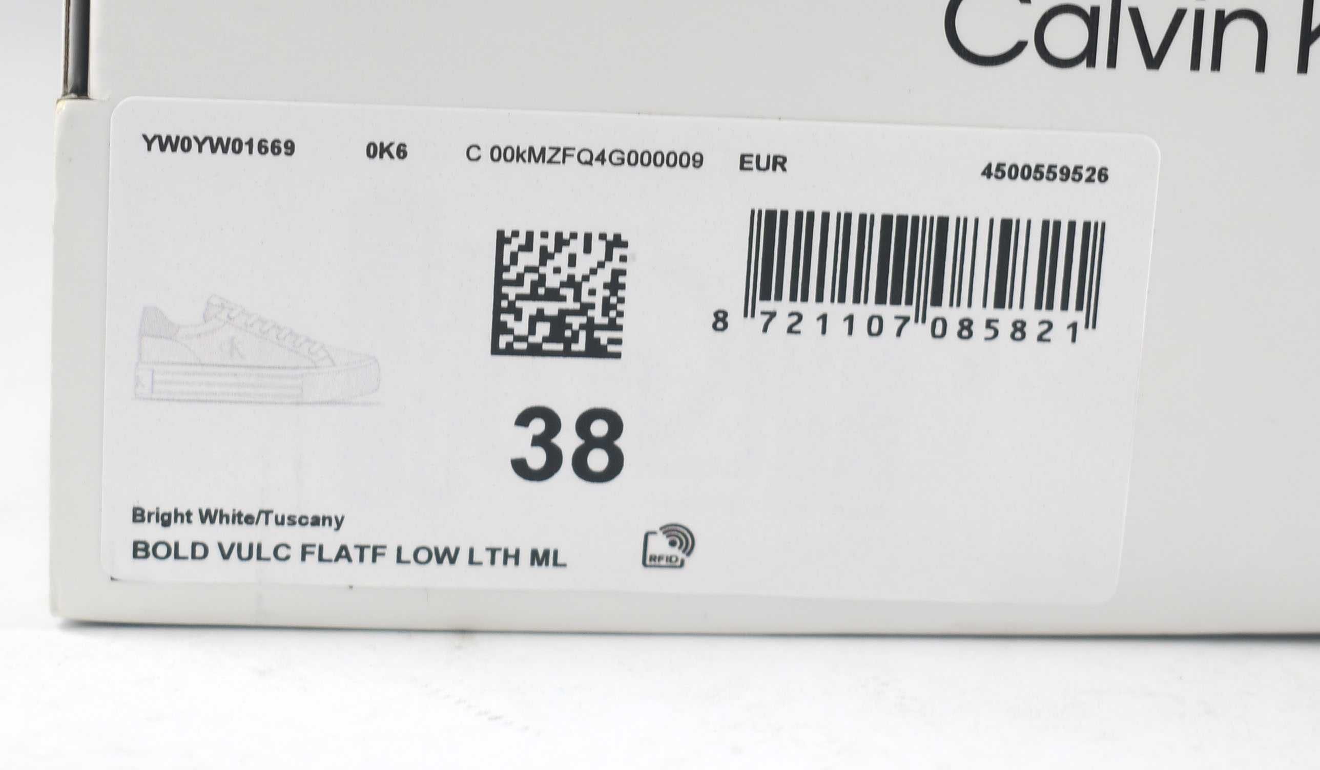 Używane calvin klein jeans bold vulc flatf low roz. 38