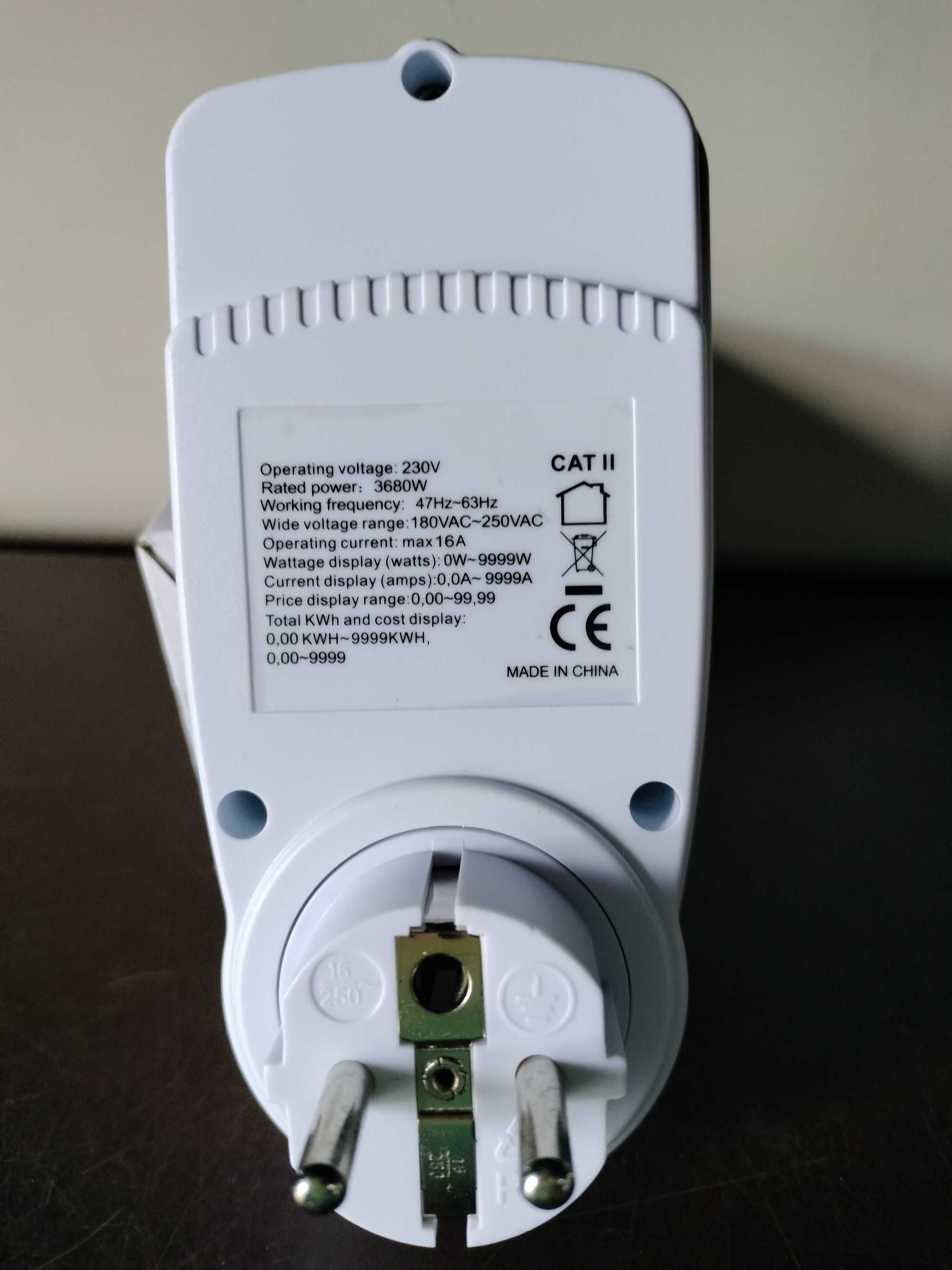 Programator czasowy wyłącznik cyfrowy TIMER do gniazda 230V