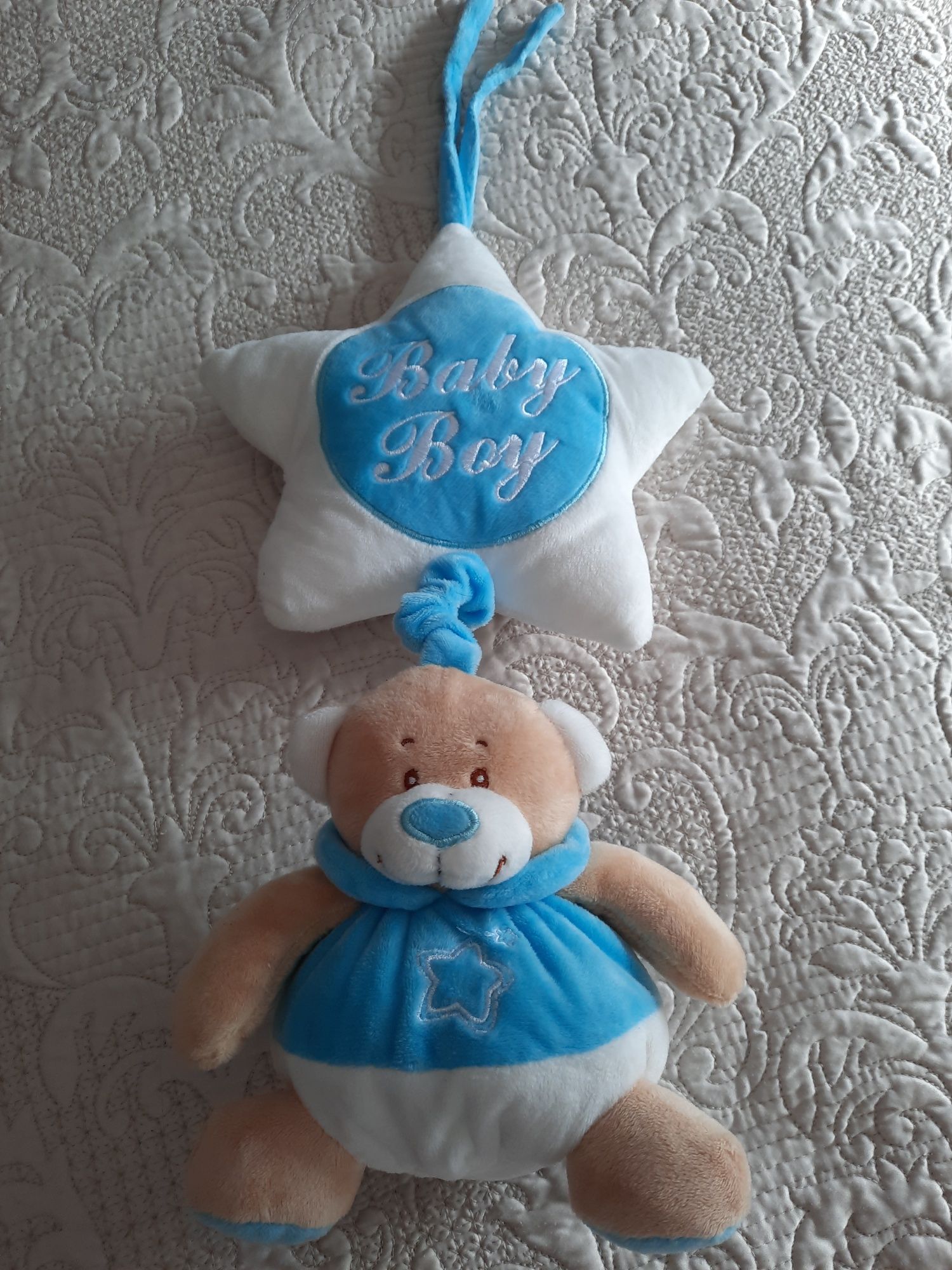 Ursinho Peluche Musical Baby Boy