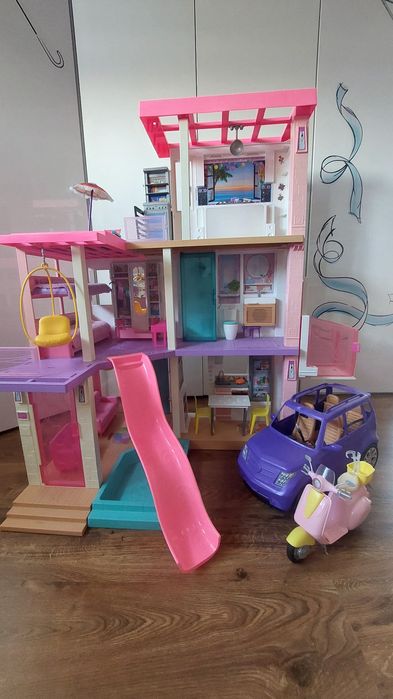 Domek Barbie Dreamhouse +dodatki