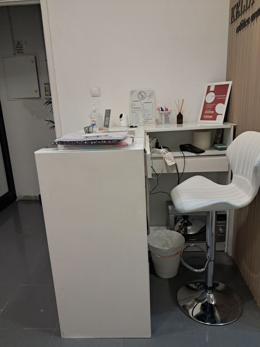 Balcão de recepção