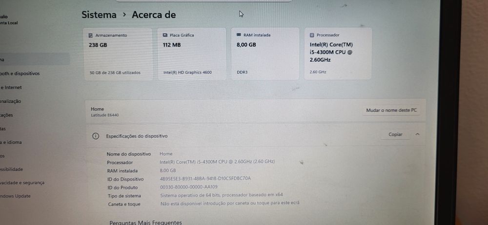 Computador portatil Dell E6440