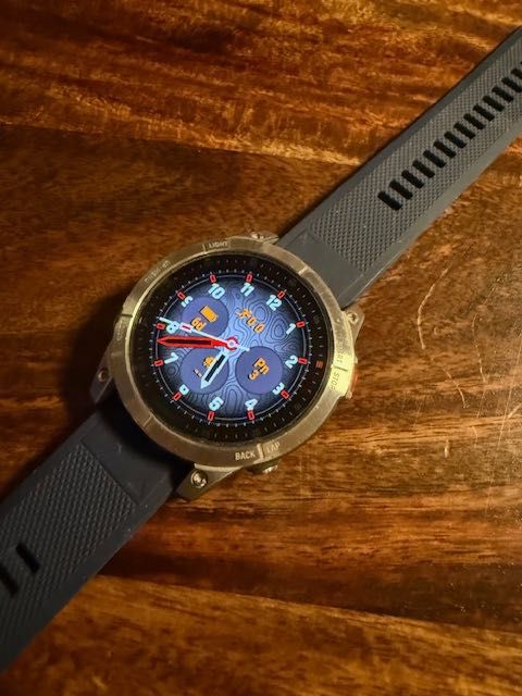 Smartwatch Garmin Epix Gen 2, srebrny. Stan idealny