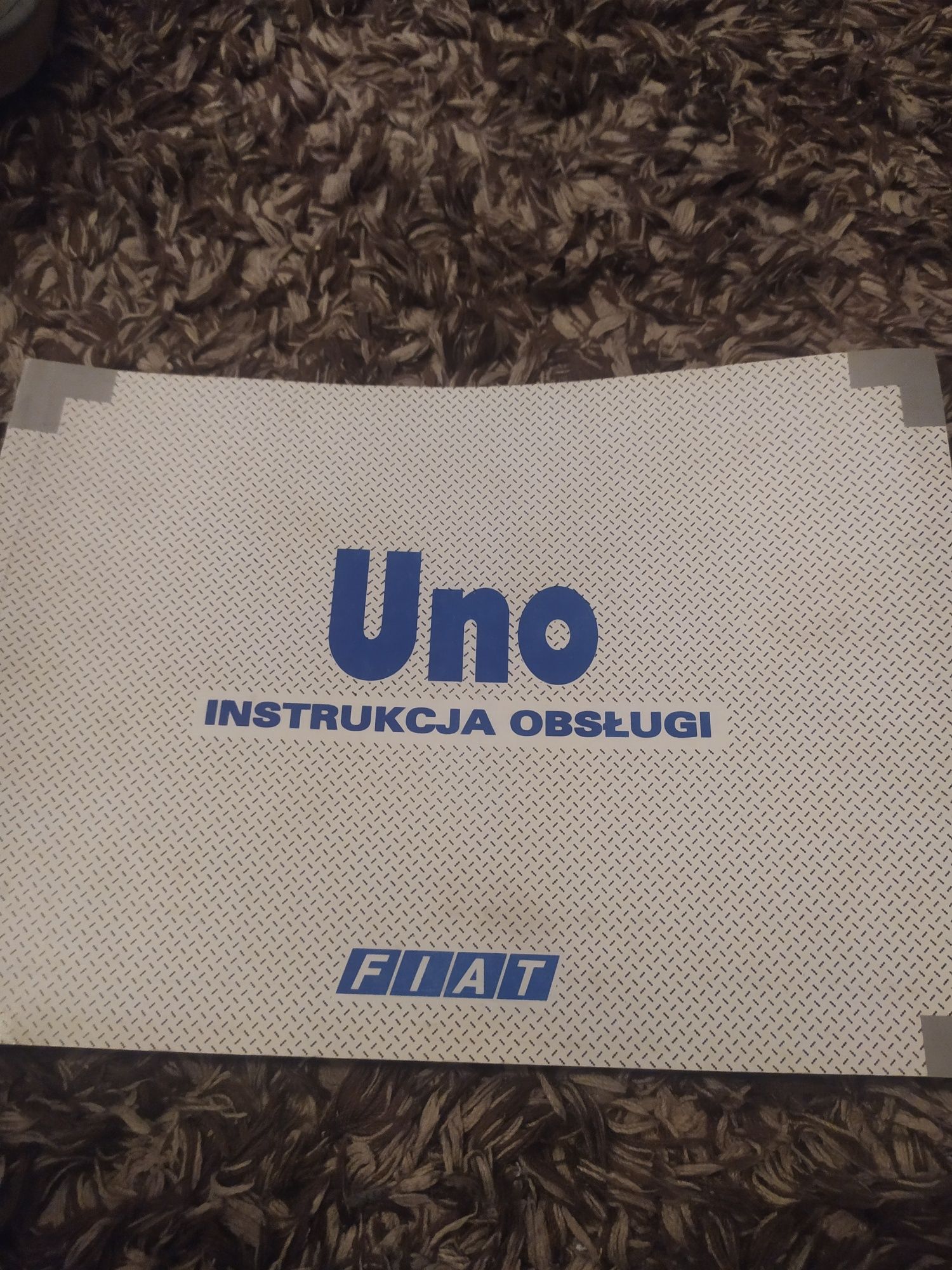 Instrukcja obsługi Fiat Uno