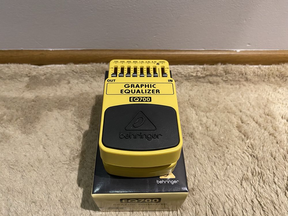 Behringer eq700 - jak nowy, paragon