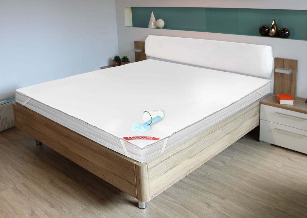 Nakładka / Ochraniacz Na Materac Wodoodporna 90X200Cm Biała