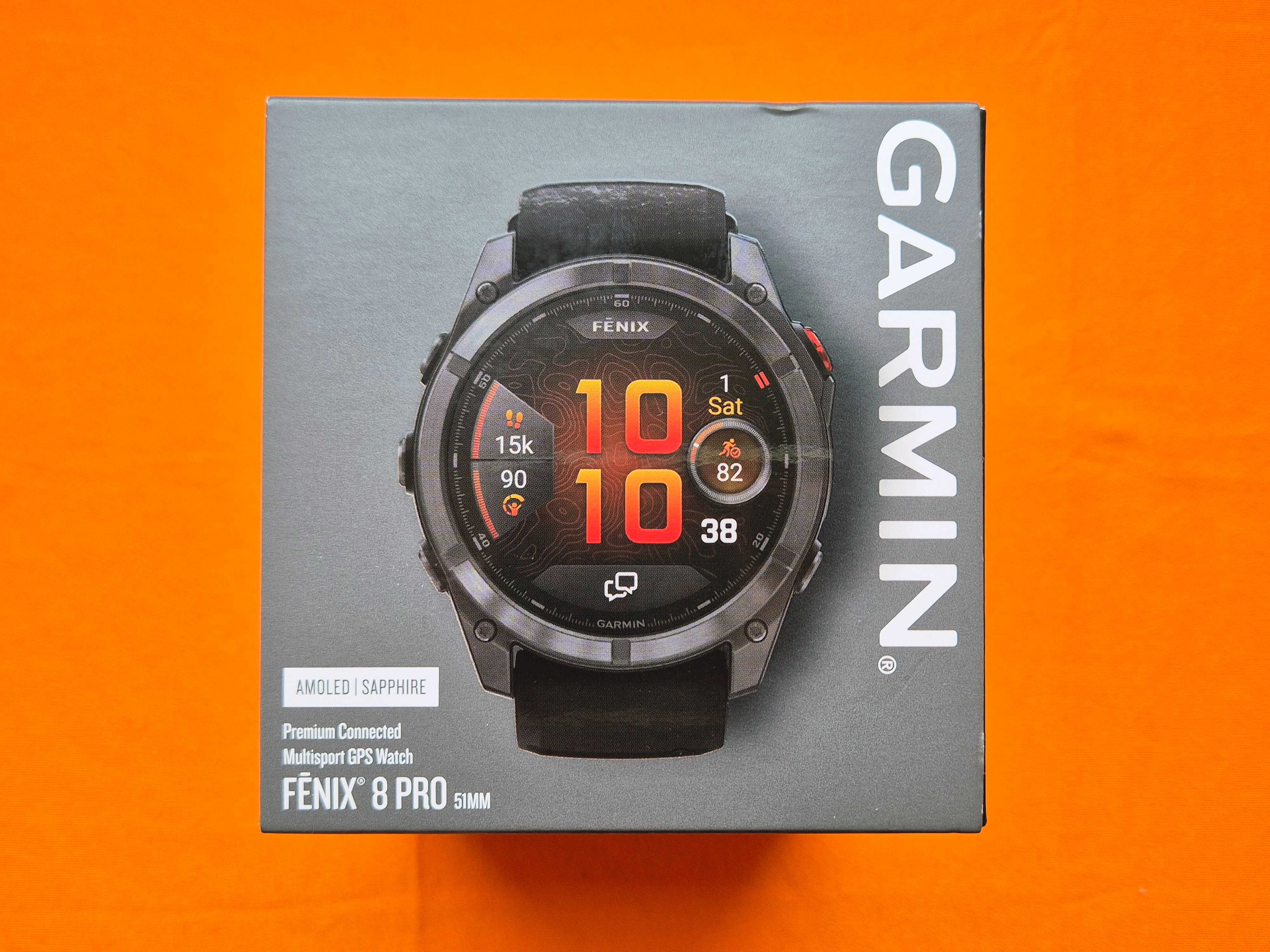 Смарт-годинник Garmin Fenix 8 Pro (51 mm) Amoled (010-03199-01)