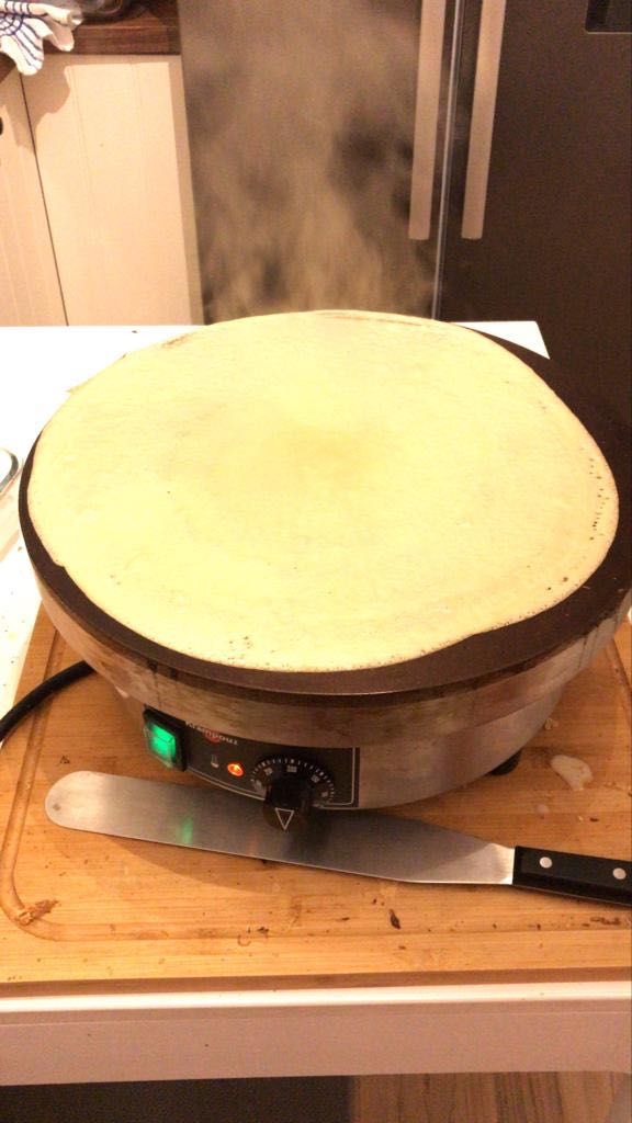 02 Crepeiras Krampouz 35cm Eléctrica 220v (VALOR REF 01 CREPEIRA)
