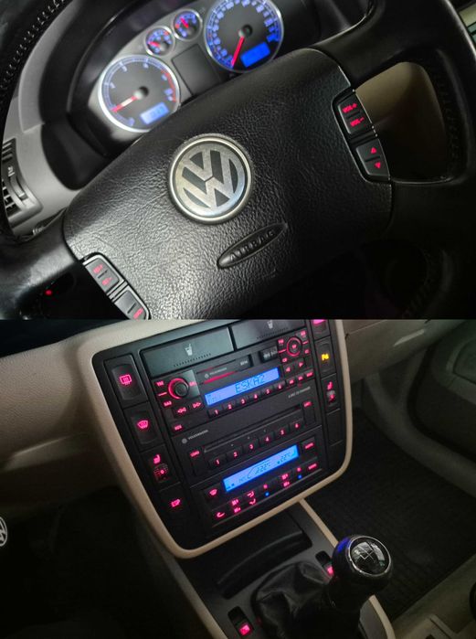 VW sharan family 1.9tdi 130ps 2004r xenon skóra 7 foteli