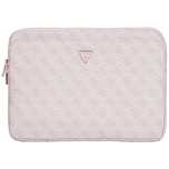 Torba Guess Sleeve 4G Zipper Pocket Triangle Logo na laptopa 14"- różo