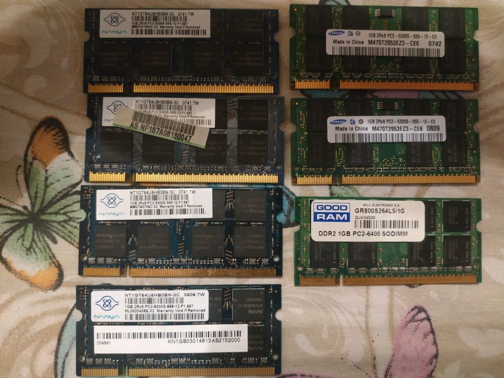 ОЗУ sodimm ddr2 1gb