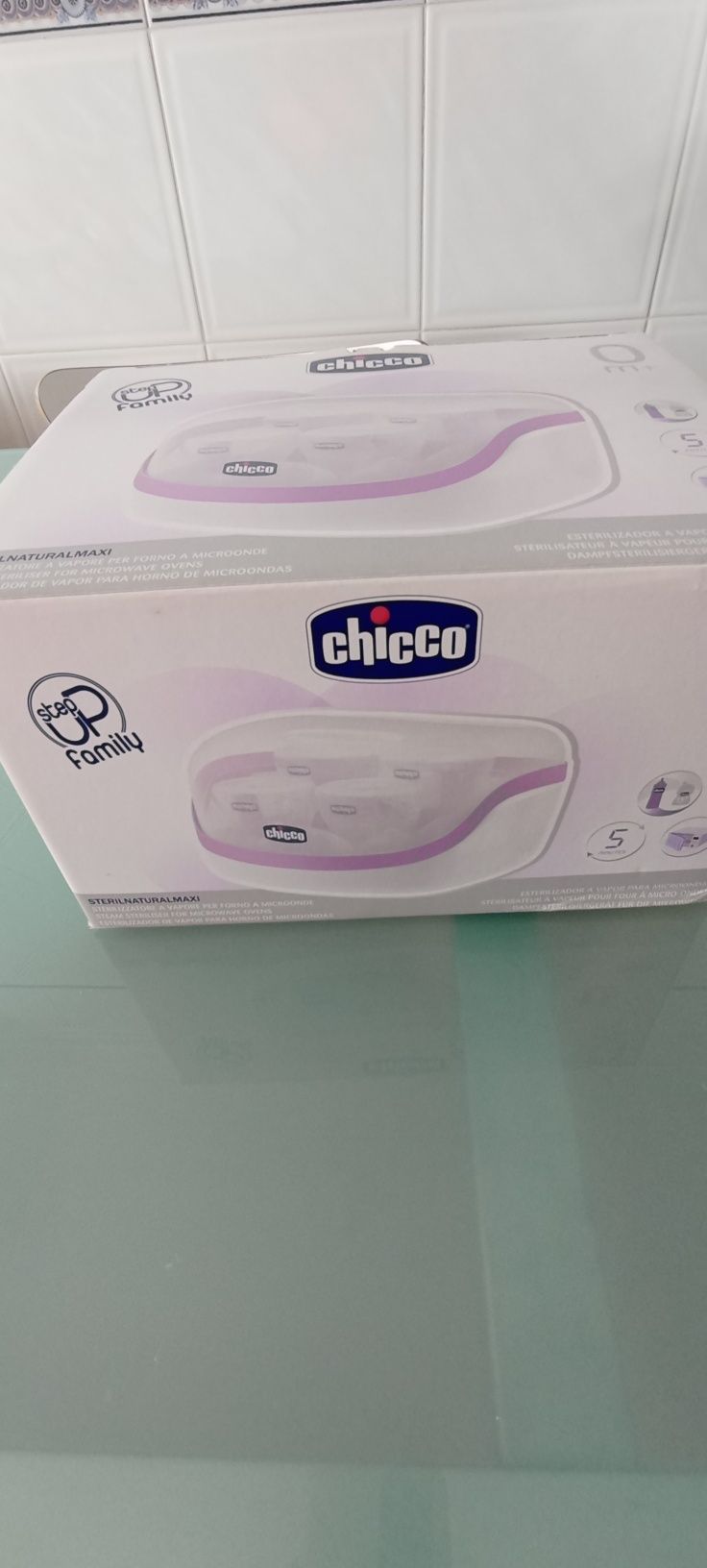 Esterilizador biberões marca CHICCO