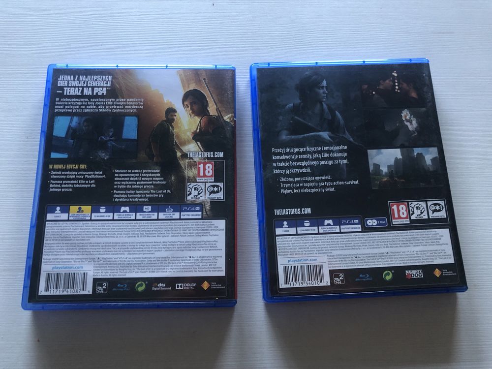 The last of us remastered i part II pl dubbing tlou 2 gra na ps4 gry