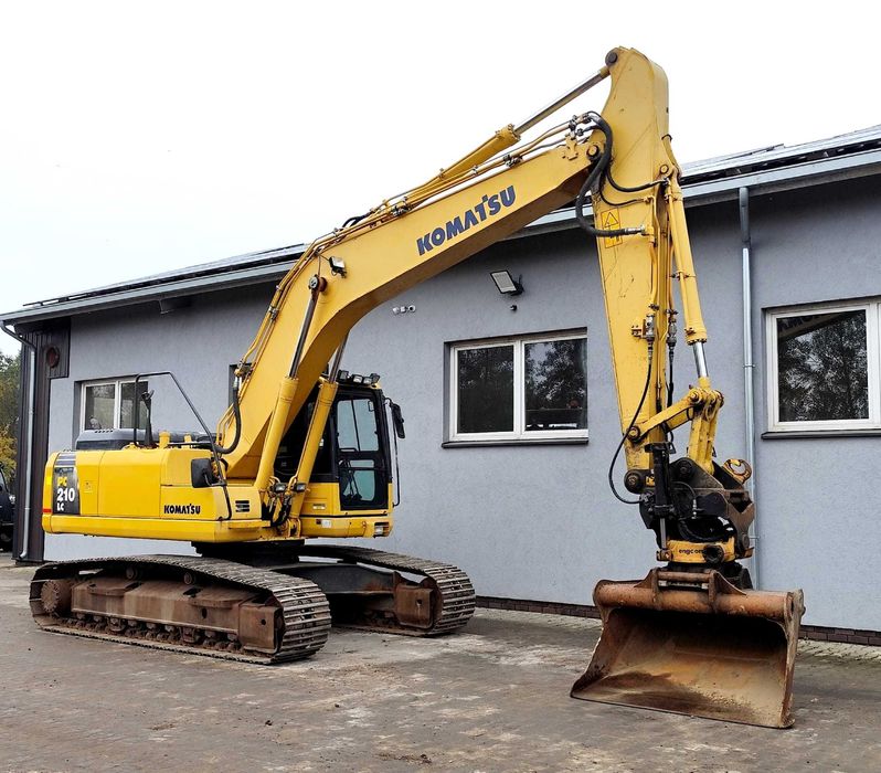 KOMATSU PC210LC-8 Rototilt Engcon 7824h Oryginał GPS Centralne Smarowa