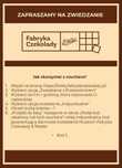Bilet / Voucher do muzeum Fabryki Czekolady E.Wedel.